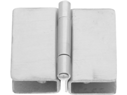 Dobradiça De Aço Inoxidável Para Porta Vidro, Ideal Para Box De Chuveiro E Armário Suporte Robusto Com Rotação 180 Graus