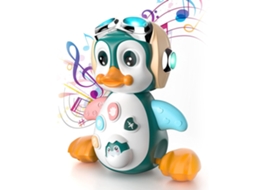 Ats brinquedo Pinguim Musical Dançante com Luzes e Música Brinquedos de Educação Infantil para Bebês Meninos e Meninas