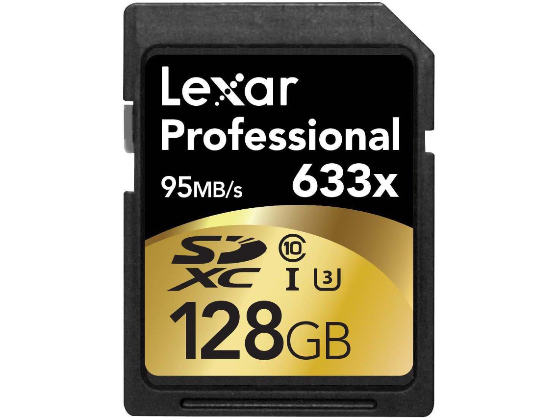 Cartão de Memória SD LEXAR 128GB Class10