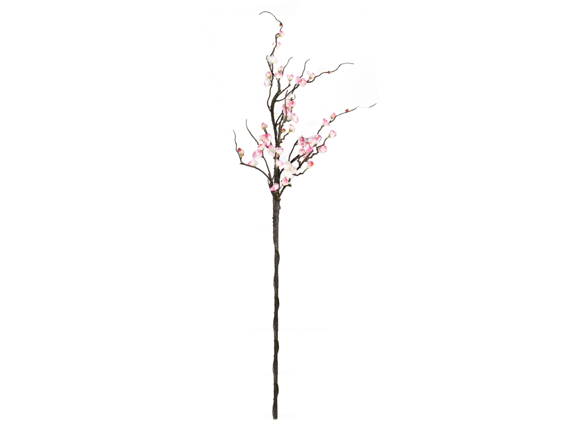 Galho de Wintersweet Artificial Flor de Ameixa Decoração Casa 127cm Seda | S/MARCA