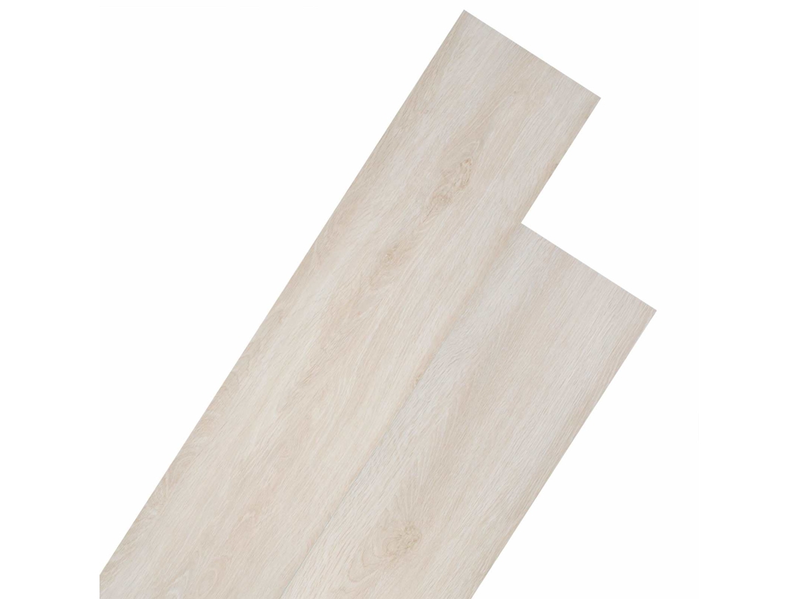 Pranchas de Piso 18 Pcs Branco 5,26 M² Pvc MAISON EXCLUSIVE