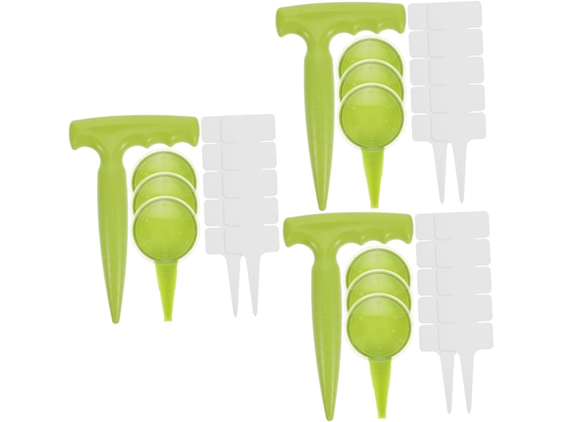Conjunto De 3 Peças De Ferramentas De Jardinagem, Dispensador Pequeno, Espalhador De Sementes