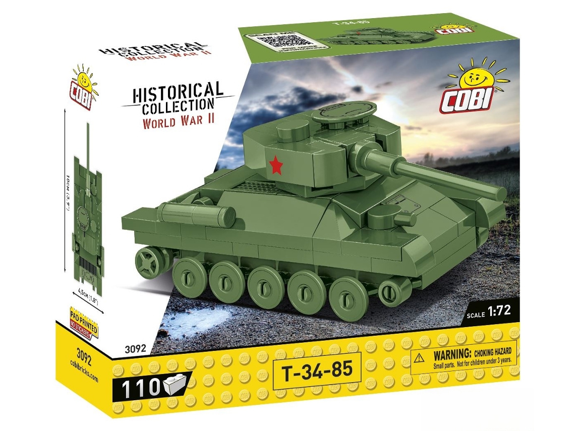 Cobi Historical Collection World War Ii 3092 T-34 85 3092