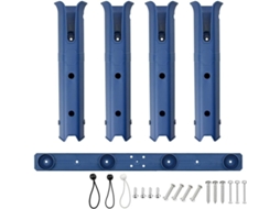 Suporte Para Vara De Pesca Em Barco, Suporte Portátil Para Rack De Teto, Fixação Em Tubo, Acessórios Gokoco
