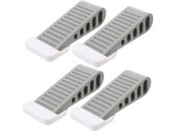 Conjunto De 4 Batentes De Borracha Para Portas, Proteção Anticolisão Para Piso E Dedos.