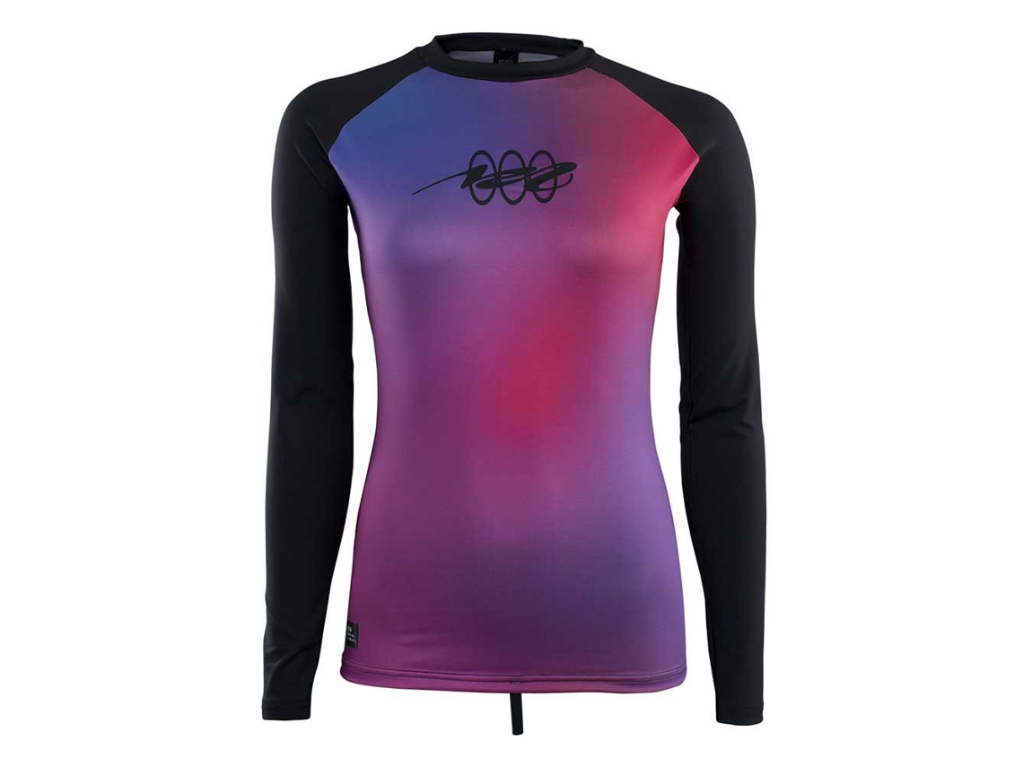 Rashguard Feminino de Manga Comprida Rashguard Lizz Roxo Xsion