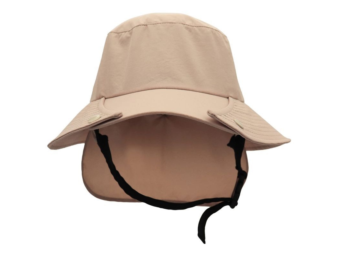 2026-gorra De Cubo De Surf Com Proteção Uv Unissex Com Correia De Barbela Impermeável E Aleta Rígida (caqui)
