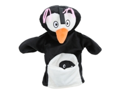 Mali marionetes de Dedo Animais Brinquedos de Pelúcia Educativos para Bebê Preto e Branco
