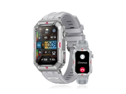 Smartwatch Cf26 1 57 Polegadas Tela Quadrada Rastreador De Fitness Masculino Para Android Ios Cinza Yunzii