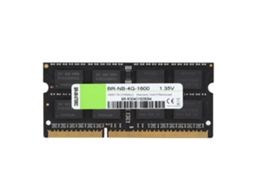 Módulo De Memória Para Notebook (capacidade De 4g, Frequência De 1333mhz) Yichu Ddr3 Placa Base Preta