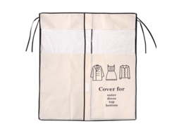 Lurelia Capa Para Roupa, Antipoeira, Com Fecho, Transparente, 120 X 120 Cm, Proteção Extra
