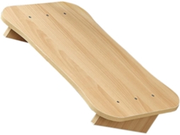 Banqueta Madeira Natural Inclinação Média Apoio Pés Ergonômico Design Rústico Uso Escritórios
