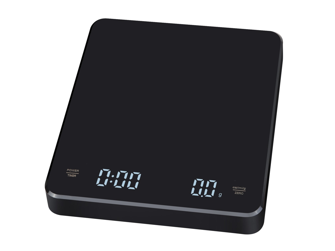 Balança De Café Recarregável Inf Com Temporizador 3 Kg / 0,1 G Brilvibera