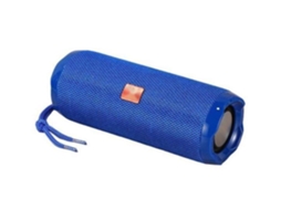 Coluna Bluetooth Portátil M2 Tec Som Potente E Design Compacto Em Azul Para Música Em Qualquer Lugar PAPRIKA