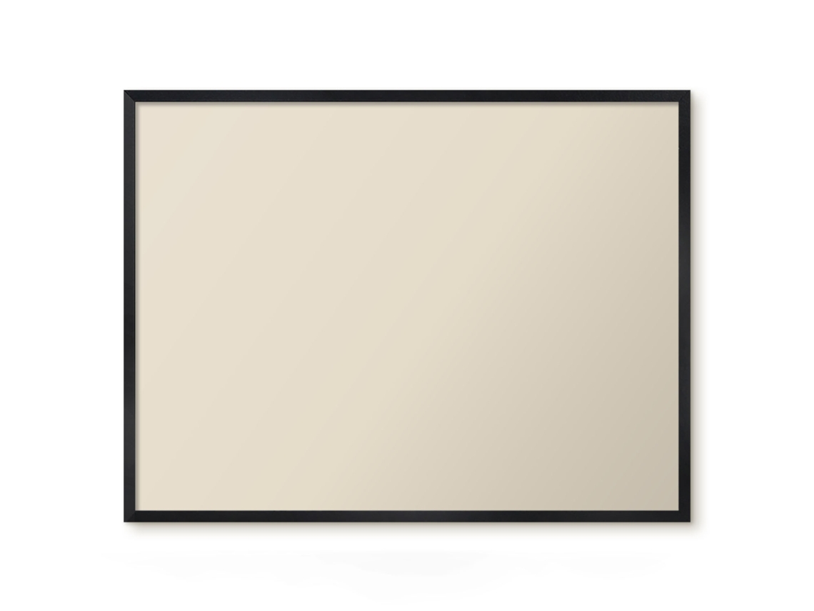 Magnetic Board Fashionable Gray For The Living Room Espelharte (80x60 Cm)