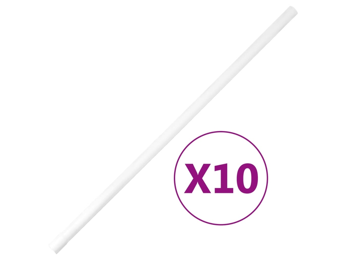 Cable Trunking, Cable Trunkings Vidaxl Branco Pvc (25 Mm 10 M)