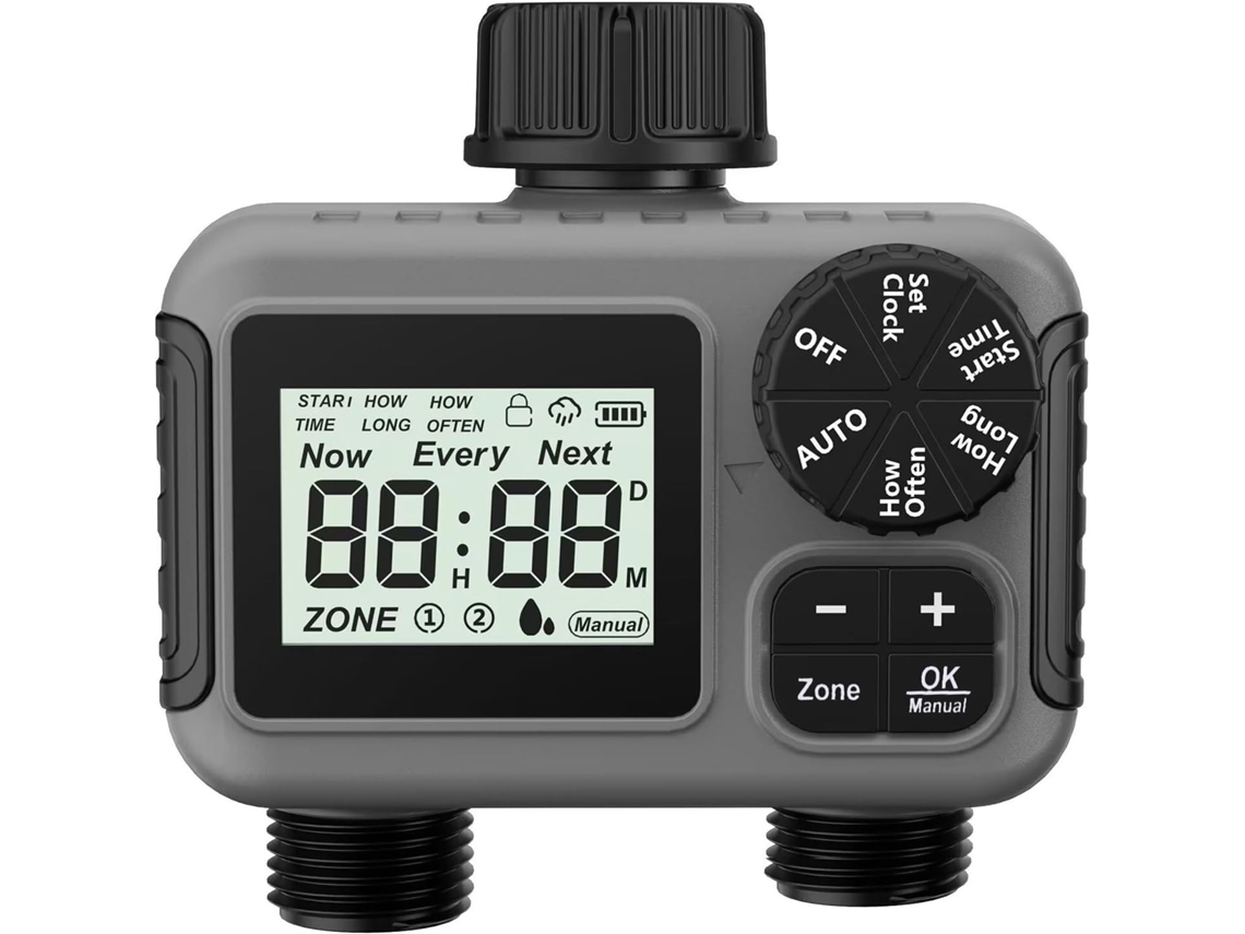 Controlador De Irrigação Automático Com Temporizador Rega Automática