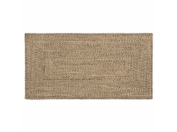 Tapete De Área Vidaxl Castanho Juta (80 X 150 Cm)