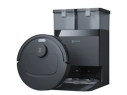 Aspirador Robô Ecovacs T30e Omni, Com Limpeza Húmida, 25000pa, Ozmo Turbo 2.0, Zerotangle 3.0, Escova Triple-v, Estação Omni, Lavagem A 75 °c, Preto