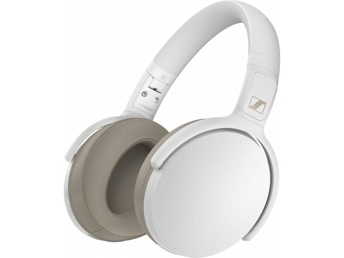 Auscultadores Bluetooth SENNHEISER Hd 350 (On Ear - Microfone - Branco)