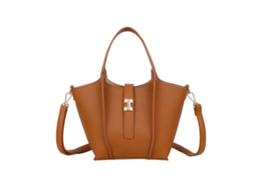 Bolsa Cabas para Mulher Efeito Pelle Granulada com Fecho Joia GALLANTRY
