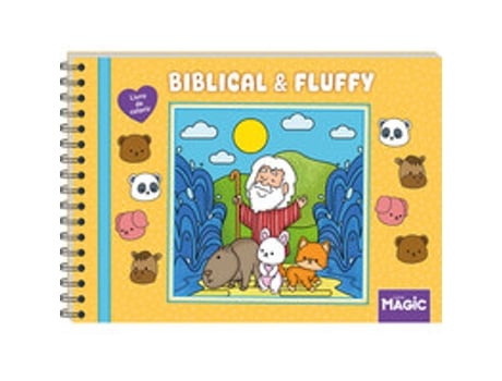 Livro Biblical And Fluffy Beige - Livro De Colorir De Magic Kids (português Do Brasil)