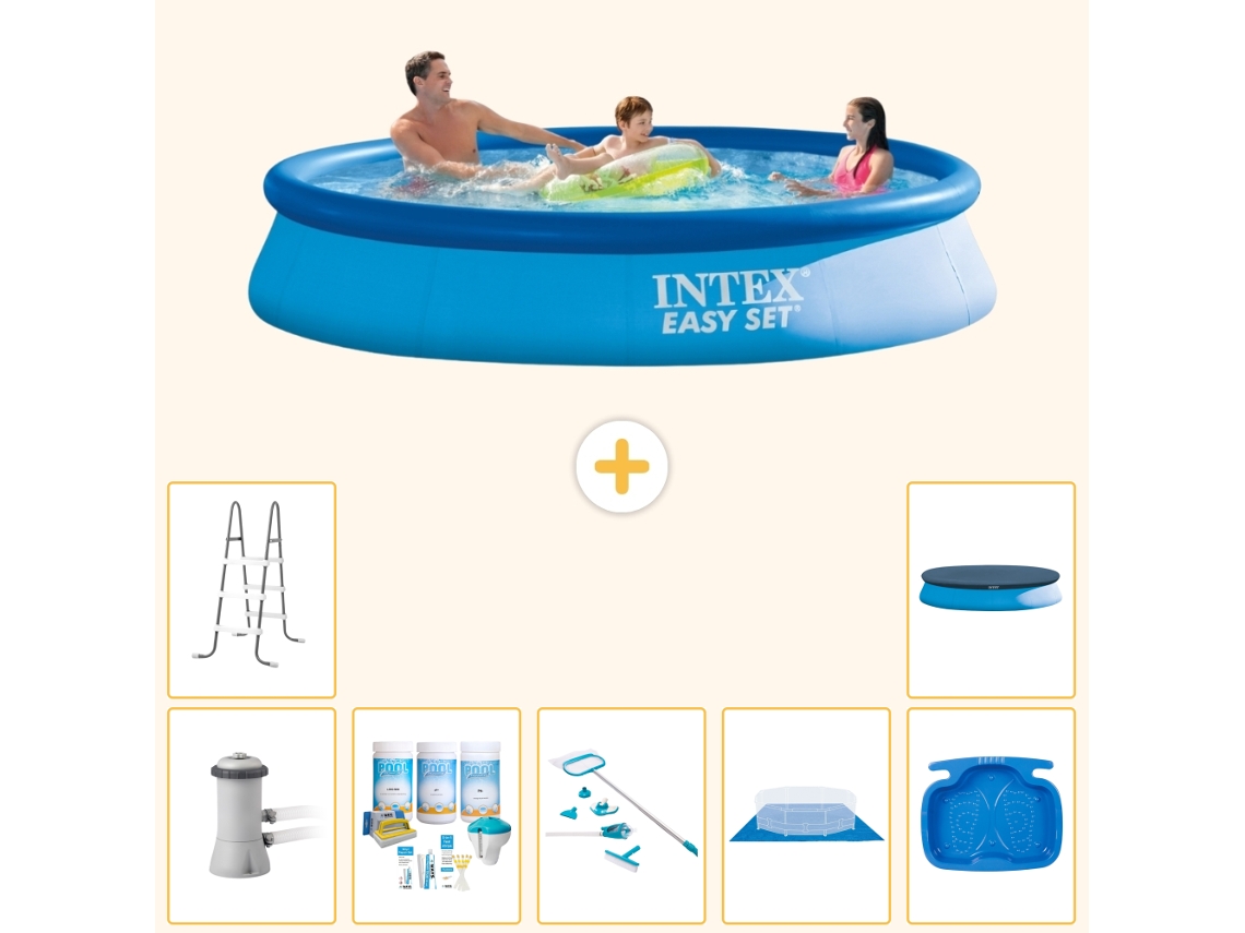 Intex Piscina Easy Set Redonda - 366x76 Cm - 8-peças S21154