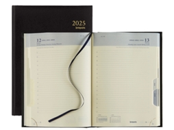 Calendário Do Livro BREPOLS Euro 2025 Preto