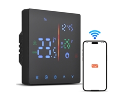 Termostato Inteligente Com Tela Tática, Programável E Controle Automático De Temperatura Para Aquecimento De Água Em Casa