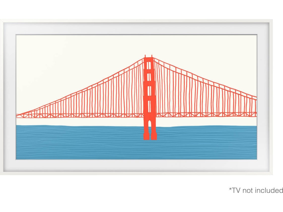 Moldura TV SAMSUNG The Frame 43'' - Branco