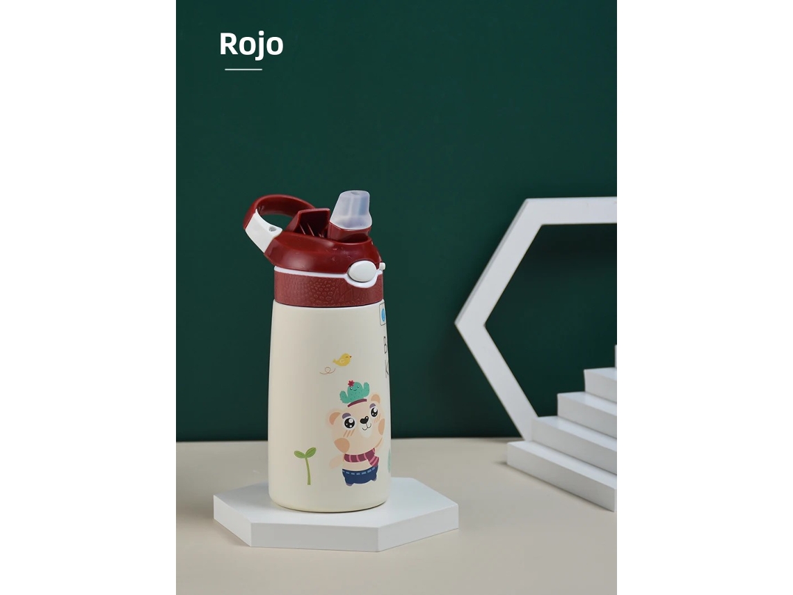 (estilo 8) Garrafa De Água Reutilizável Com Canudo, 414 Ml (14 Oz), Em Aço Inoxidável Com Tampa