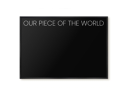 Magnetic Board Our Piece Of The World For The Living Room Espelharte (100x70 Cm)