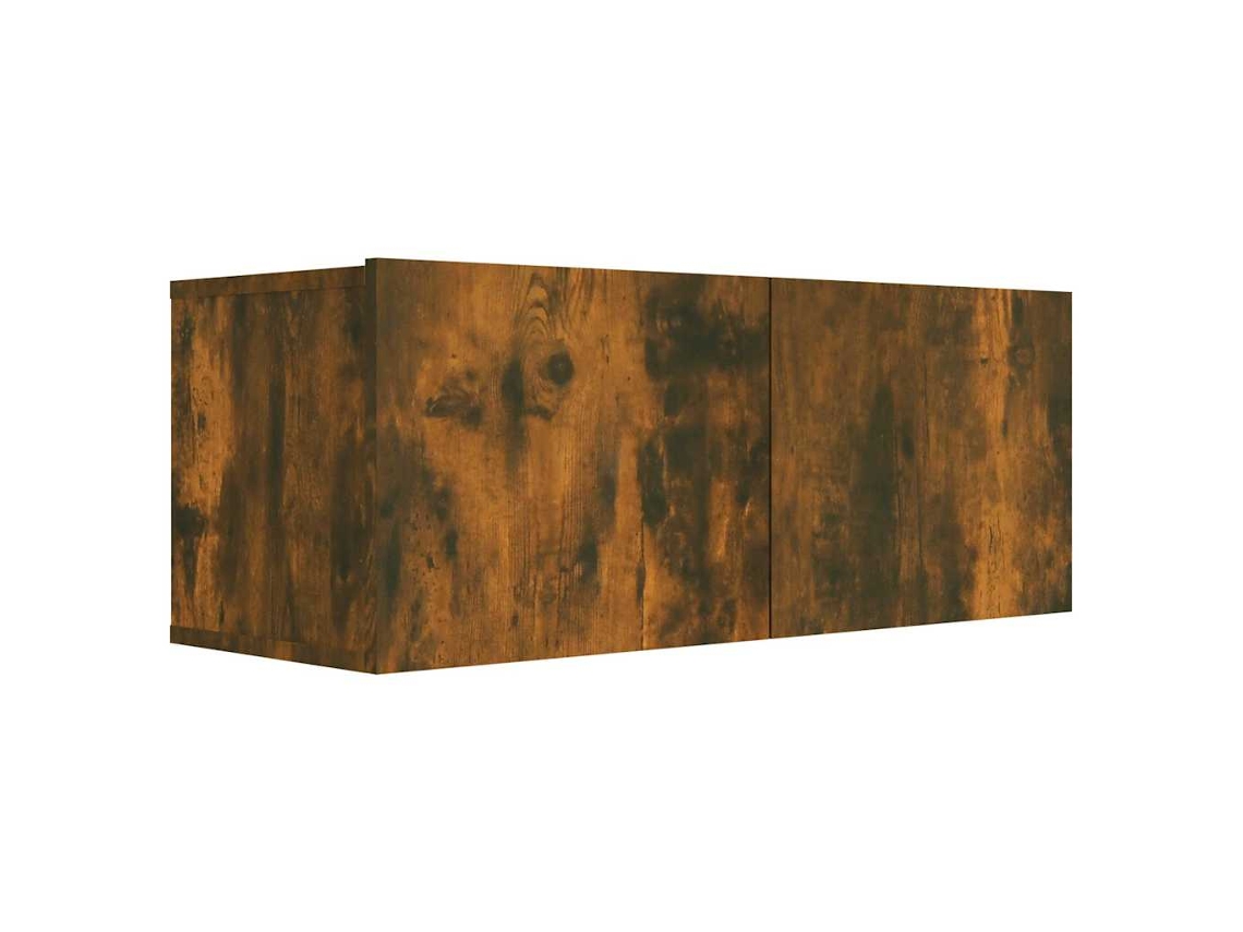 Conjunto 1 Móvel De Tv Vidaxl Marrom Derivados De Madeira (120 X 30 X 56.4 Cm)