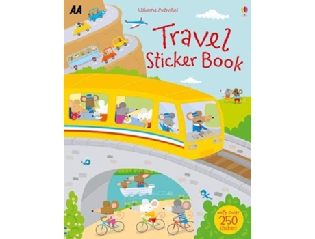 Livro Travel Sticker Book de AA Publishing (Inglês)