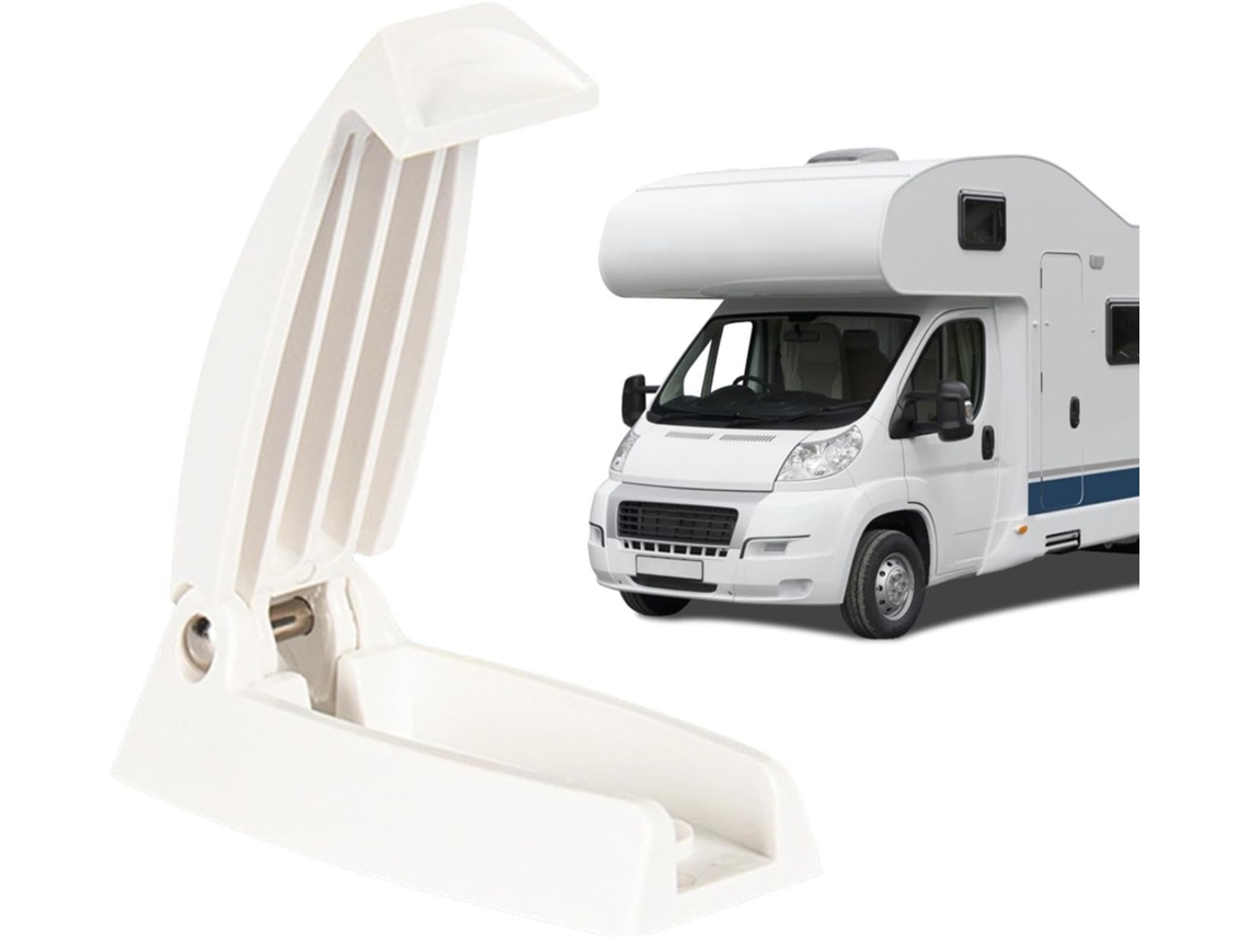 Suporte De Porta Para Rv Com Trava Mola Em Aço Inoxidável E Encaixe Firme