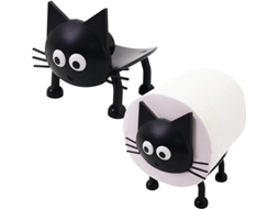 Suporte para Papel Higiênico, Tema Gato, Engraçado, Autônomo ZYBLSSBB