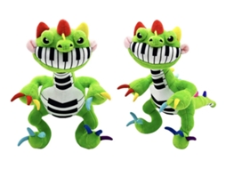 Lurelia Jogo De Pianosaurus, Hora Do Pesadelo, Piano Dinossauro Em Peluche Animal, 33cm, Cor Vermelho, Macio Para Coleção