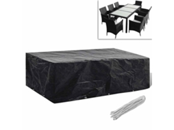 Vidaxl Capa Para Mobiliário De Jardim Com 8 Ilhós 300x140x90 Cm