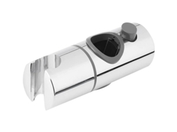 Suporte Para Ducha Ajustável De 25mm Com Rotação De 360 Graus, Clipe De Reposição Para Barra Deslizante, Instalação Fácil