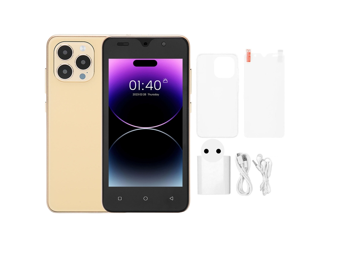 Laxiscreed Telefone Móvel 5" Com Desbloqueio Facial E Design Ultrafino