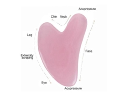 Massageadores Gua Sha para o Rosto, Pescoço e Corpo, com Rolo Raspador, Lifting Facial Remoção de Rugas. Conjun To Faciais. GOKOCO