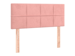 Headboard, Headboards Vidaxl Cor-de-rosa Veludo (80 Cm)