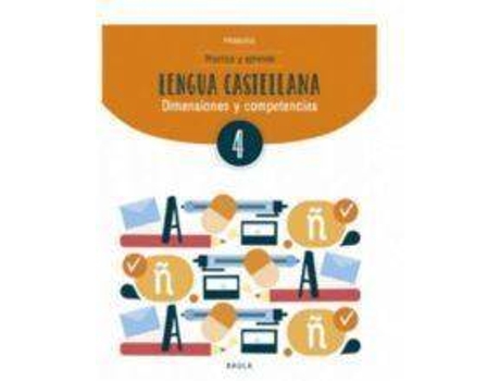 Livro Practica y aprende Lengua castellana 4 Primaria de Roser Font Batallé, Sergi Martín Ferrer (Espanhol)