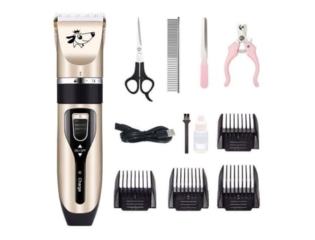 Máquina De Cortar Elétrica Para Animais De Estimação, Aparelho De Barbear Recarregável Para Animais De Companhia, Cortadora Para Animais. Meidong