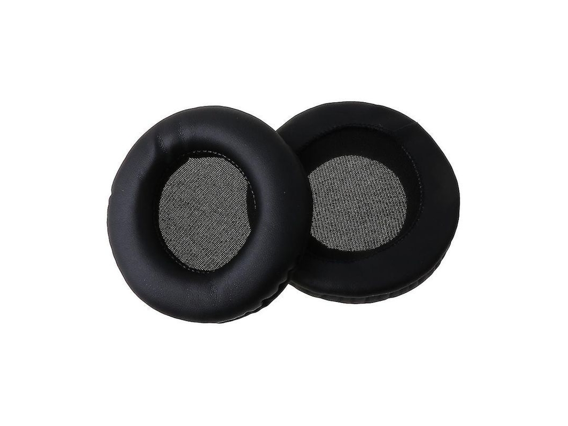 Auriculares Almohadillas De Repuesto Para Sennheiser Hd215 Hd225 Hd440 Hd205ii De Piel Proteica Y Espuma Negra
