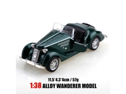 Miniatura de Carro em Escala 1/38, Feita em Metal Fundido, um Brinquedo Realista. MDUG