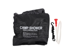 Bolsa Solar Chuveiro 40l Portátil Mangueira Camping Outdoor