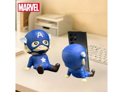 Suporte Para Celular (1 Unidade), Vingadores - Versão Q De Mesa, Decorativo, Multifuncional, Para Uso Preguiçoso.