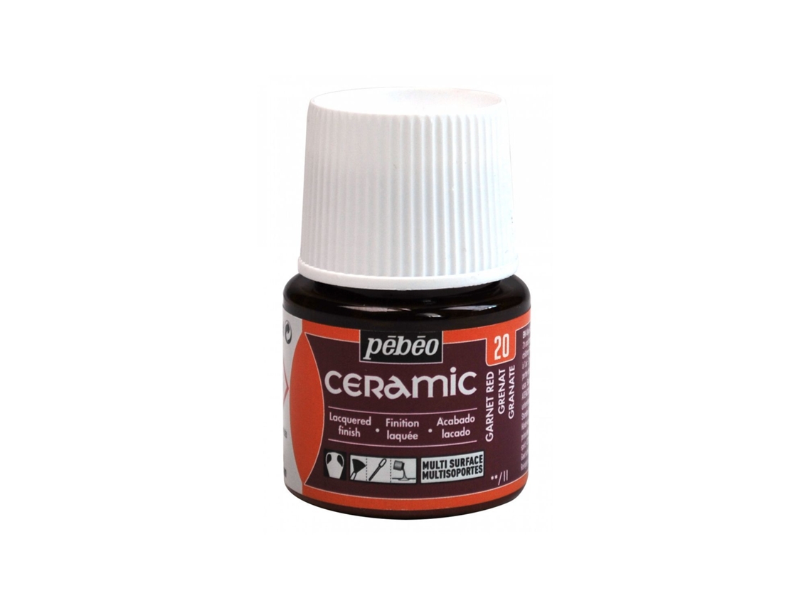 Tinta Cerâmica e Multisuperfícies Garnet PÉBÉO (45 ml)