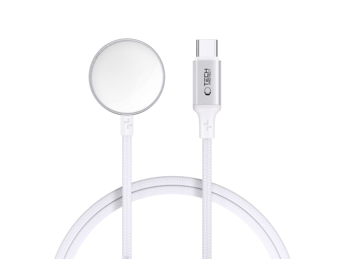 Carregador magnético para Apple Watch TECH PROTECT, 100cm, tipo C